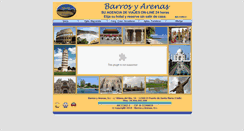 Desktop Screenshot of barrosyarenas.net